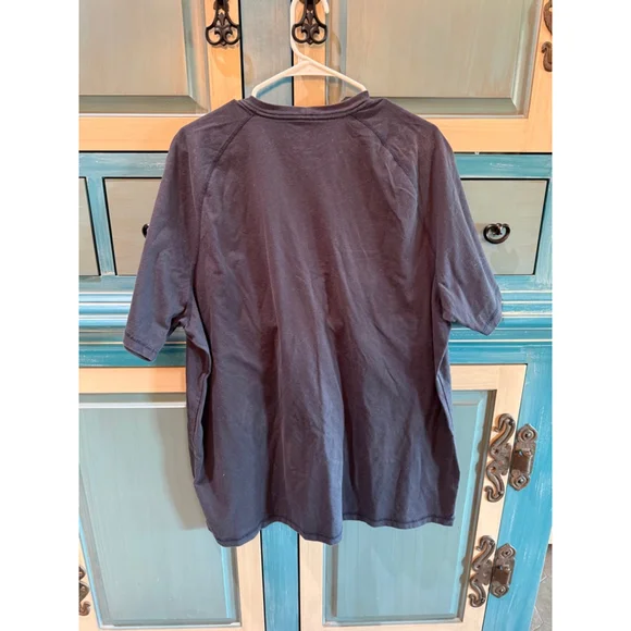 Men's Carhartt Navy Force Relaxed Fit Pocket Tee XXL - Picture 3 of 5